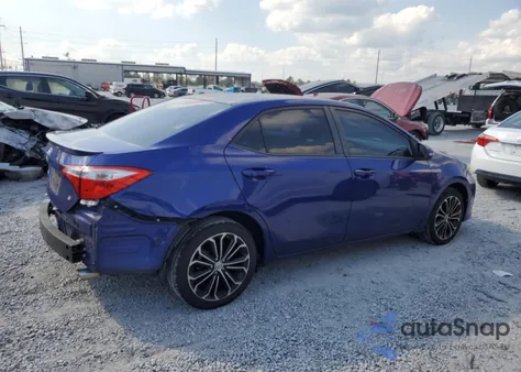 2015 Toyota Corolla L z USA, uszkodzony, nr VIN 2T1BURHE2FC247407